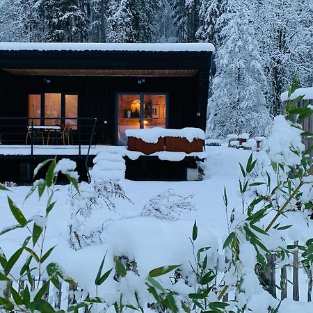 Hjem - Tiny Homes Direkt Am Wald Zwischen Allgaeu & Bodensee Bergatreute Eksteriør bilde