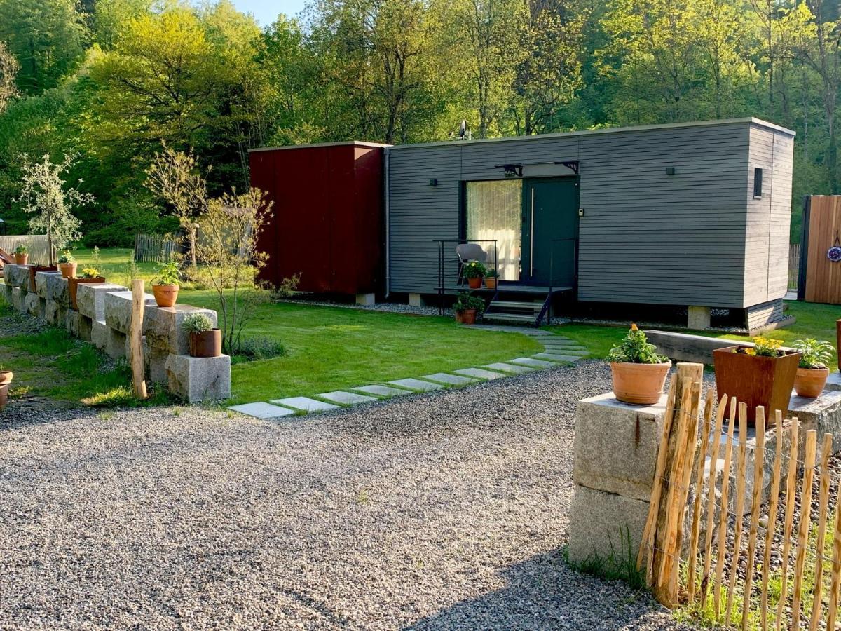Hjem - Tiny Homes Direkt Am Wald Zwischen Allgaeu & Bodensee Bergatreute Eksteriør bilde