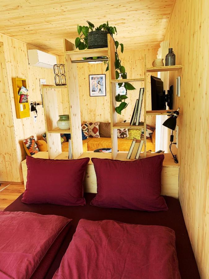Hjem - Tiny Homes Direkt Am Wald Zwischen Allgaeu & Bodensee Bergatreute Eksteriør bilde
