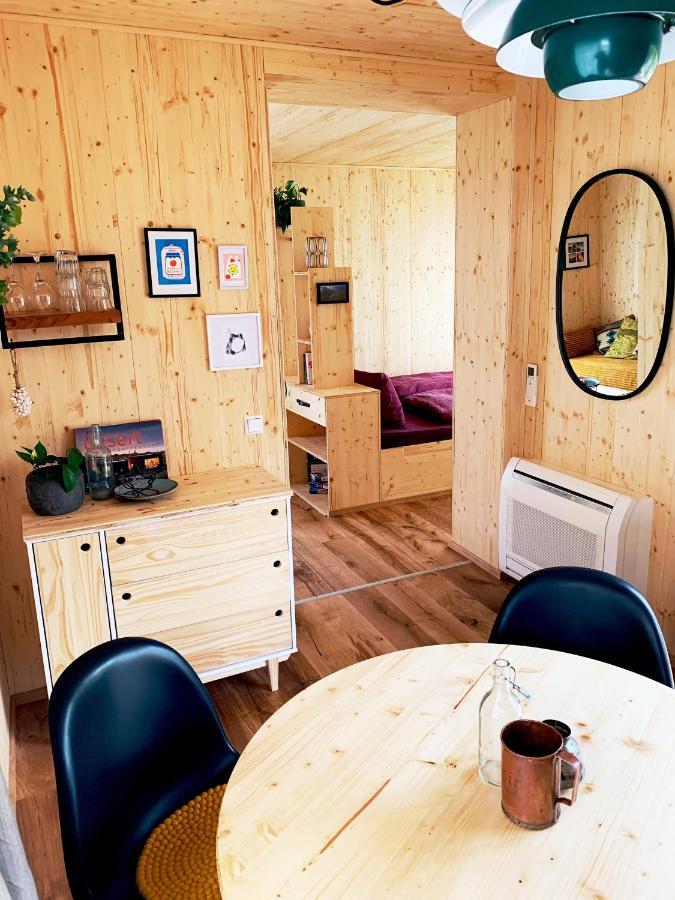 Hjem - Tiny Homes Direkt Am Wald Zwischen Allgaeu & Bodensee Bergatreute Eksteriør bilde