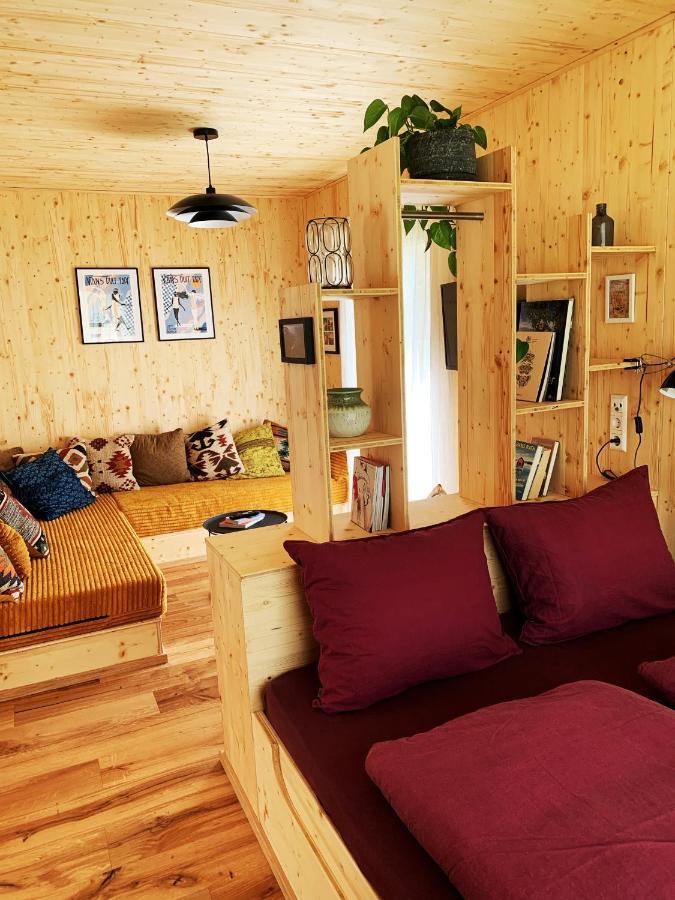 Hjem - Tiny Homes Direkt Am Wald Zwischen Allgaeu & Bodensee Bergatreute Eksteriør bilde