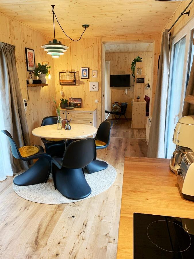 Hjem - Tiny Homes Direkt Am Wald Zwischen Allgaeu & Bodensee Bergatreute Eksteriør bilde