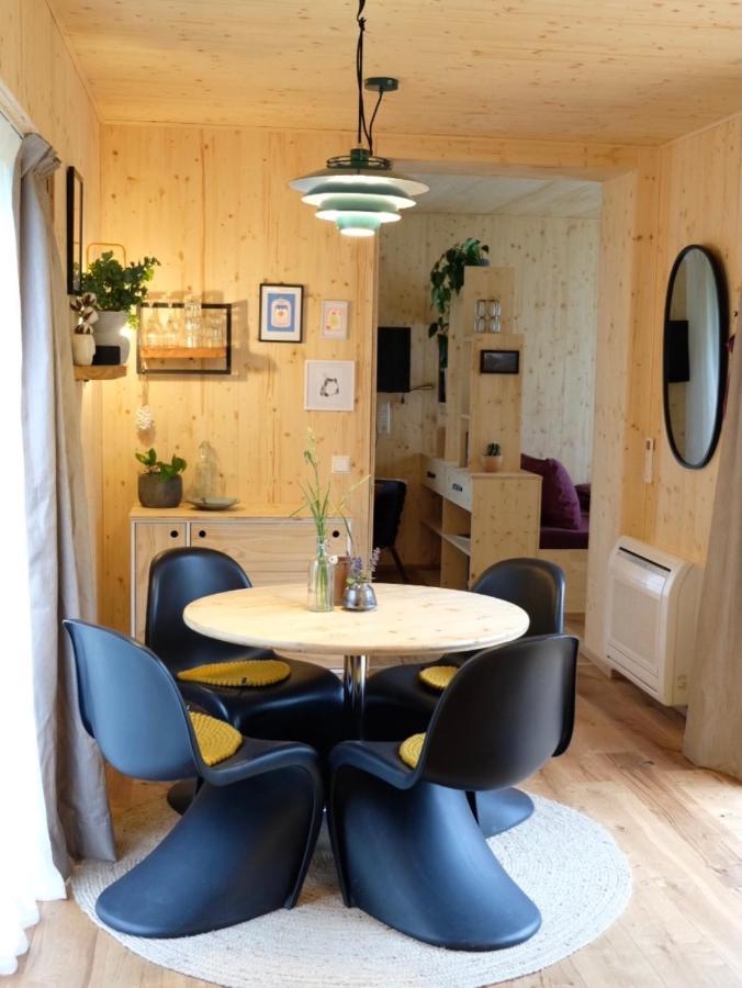 Hjem - Tiny Homes Direkt Am Wald Zwischen Allgaeu & Bodensee Bergatreute Eksteriør bilde