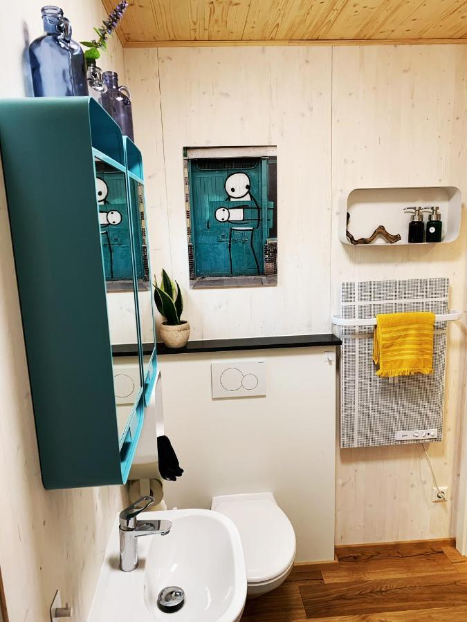 Hjem - Tiny Homes Direkt Am Wald Zwischen Allgaeu & Bodensee Bergatreute Eksteriør bilde