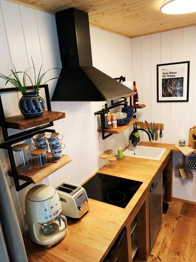 Hjem - Tiny Homes Direkt Am Wald Zwischen Allgaeu & Bodensee Bergatreute Eksteriør bilde