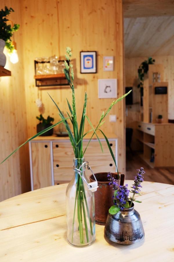 Hjem - Tiny Homes Direkt Am Wald Zwischen Allgaeu & Bodensee Bergatreute Eksteriør bilde