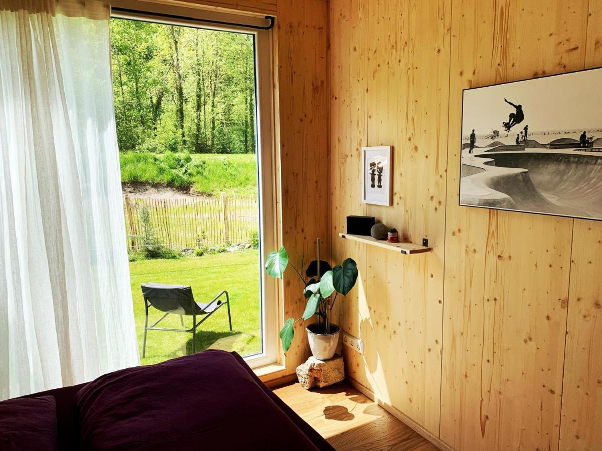 Hjem - Tiny Homes Direkt Am Wald Zwischen Allgaeu & Bodensee Bergatreute Eksteriør bilde