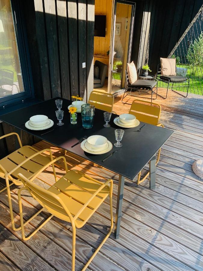 Hjem - Tiny Homes Direkt Am Wald Zwischen Allgaeu & Bodensee Bergatreute Eksteriør bilde