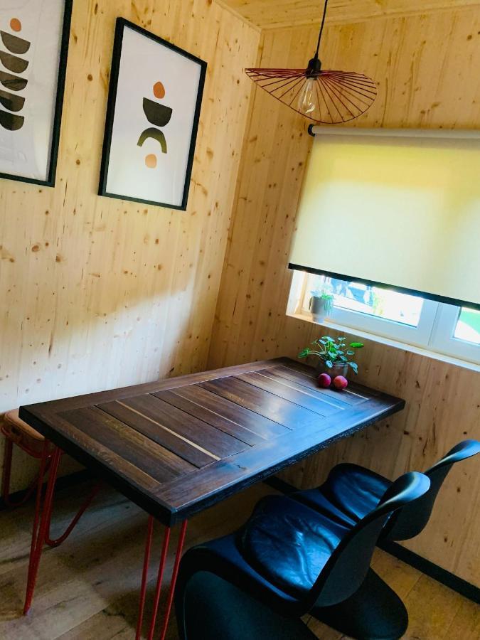 Hjem - Tiny Homes Direkt Am Wald Zwischen Allgaeu & Bodensee Bergatreute Eksteriør bilde