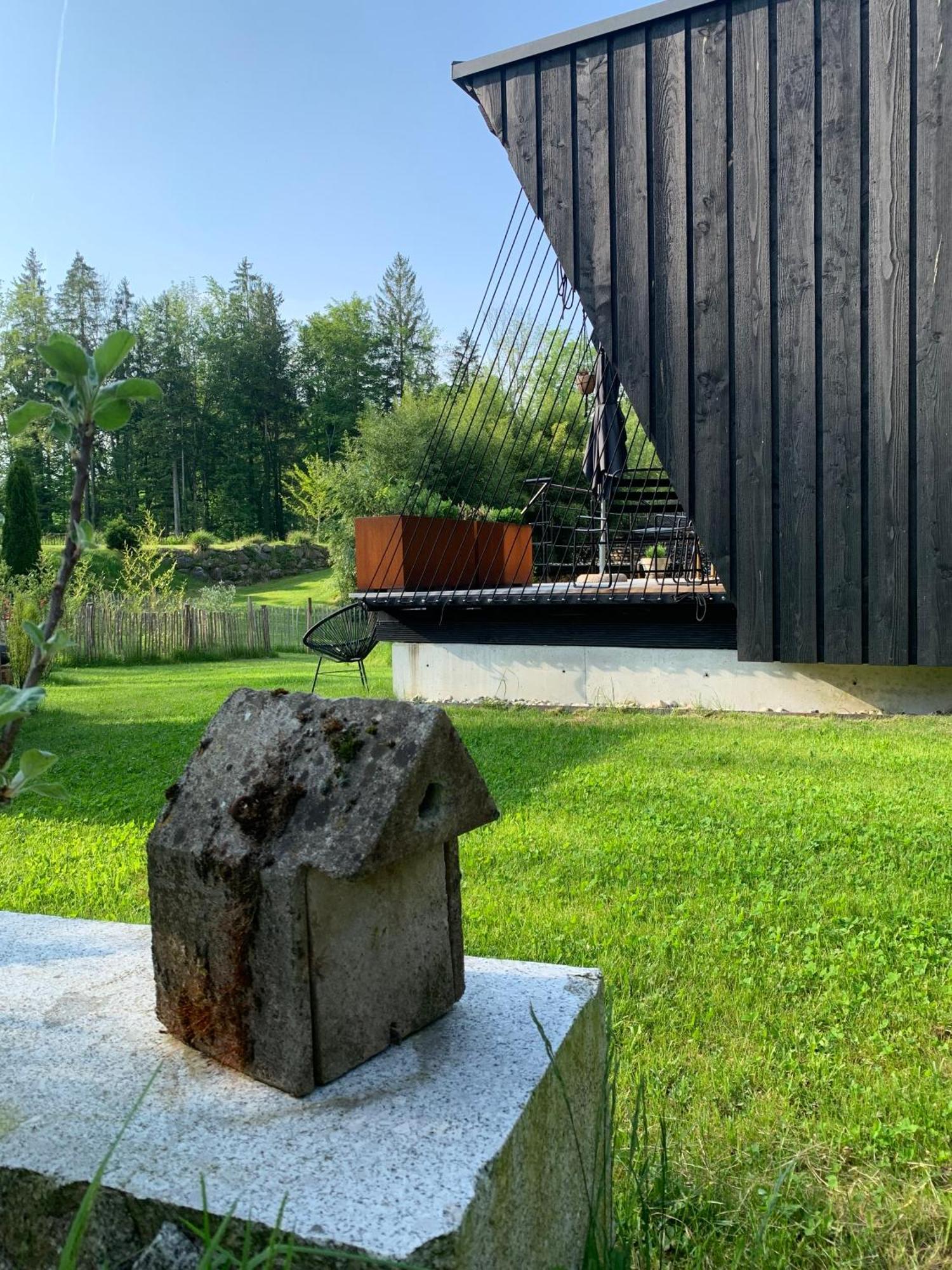 Hjem - Tiny Homes Direkt Am Wald Zwischen Allgaeu & Bodensee Bergatreute Eksteriør bilde